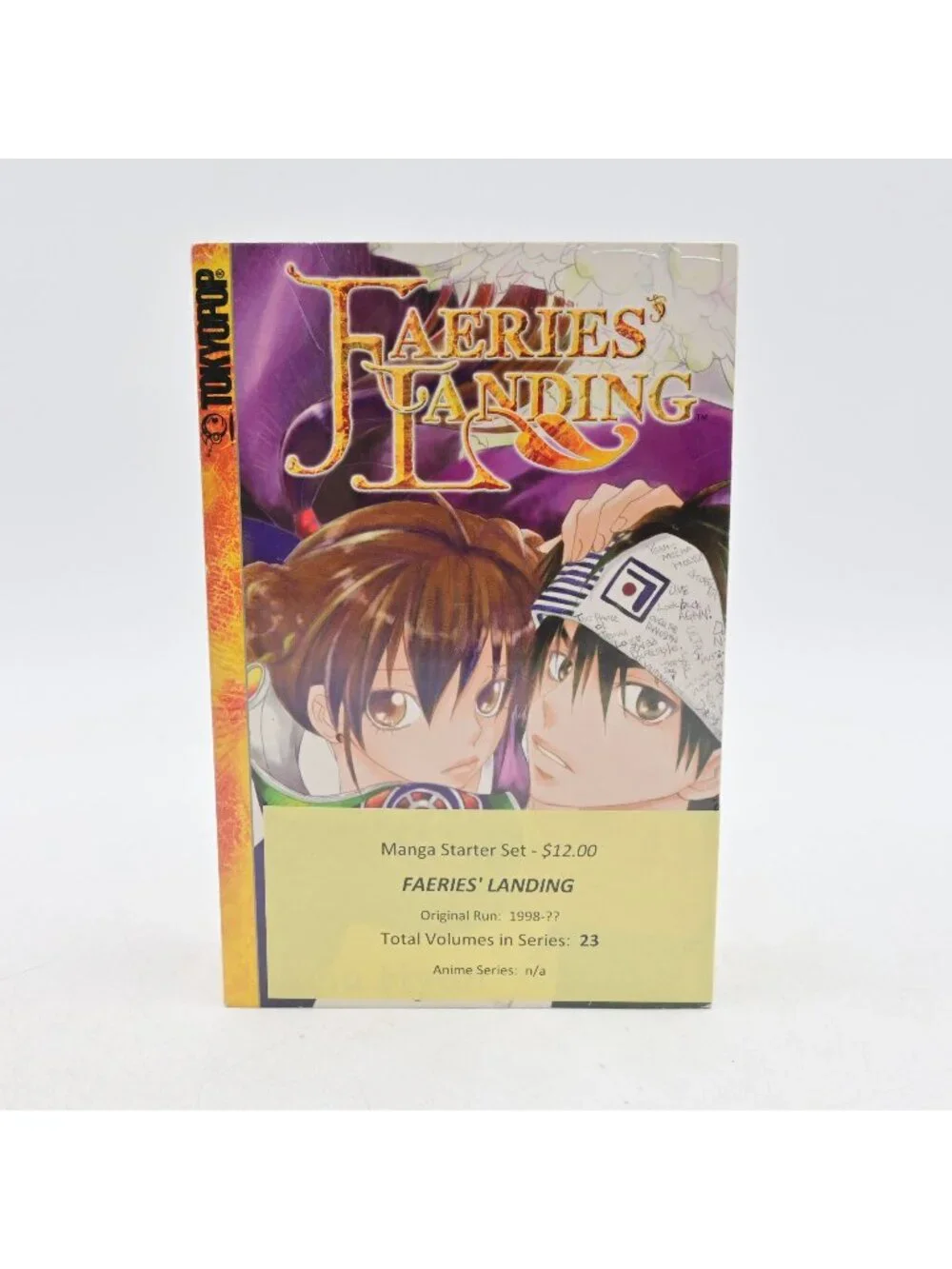Tokyopop Faeries Landing Manga Starter Set Vol 1-3 Adventure Romance Fantasy New